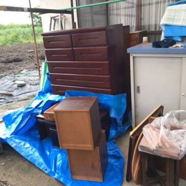 家財道具と物置の片付け